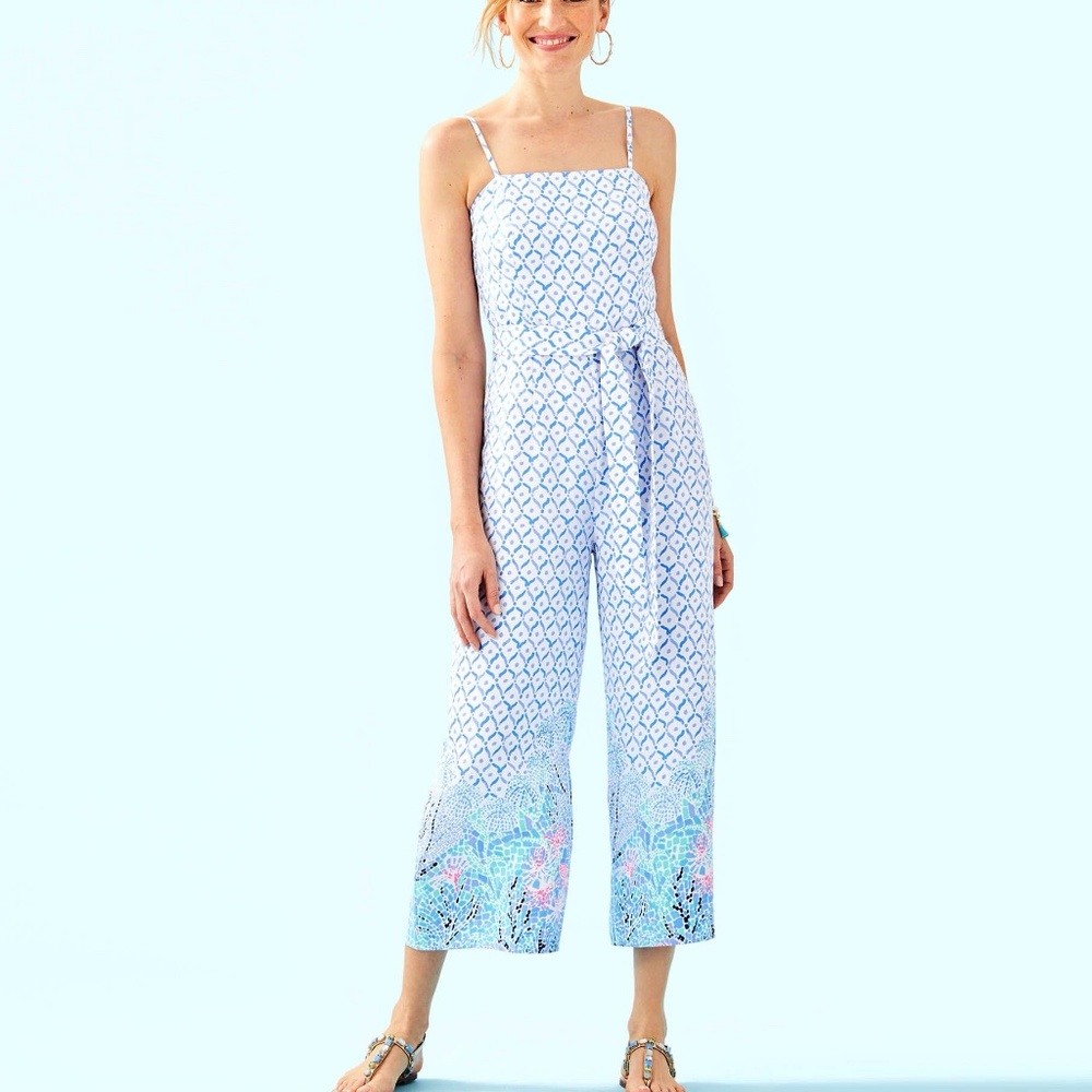 Lilly Pulitzer Jumpsuit - worn twice size 10 - fits like an 8